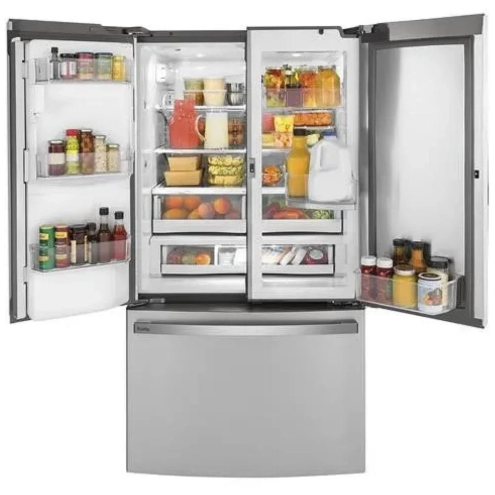 GE Profile PYD22KYNFS French Door Refrigerator, 36 inch Width, Counter Depth, 20.9 cu. ft. Capacity, Stainless Steel colour