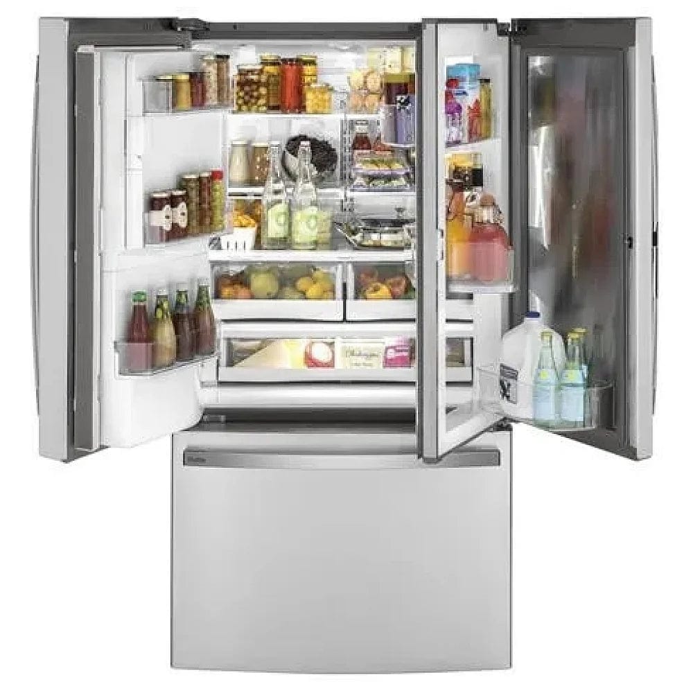 GE Profile PYD22KYNFS French Door Refrigerator, 36 inch Width, Counter Depth, 20.9 cu. ft. Capacity, Stainless Steel colour