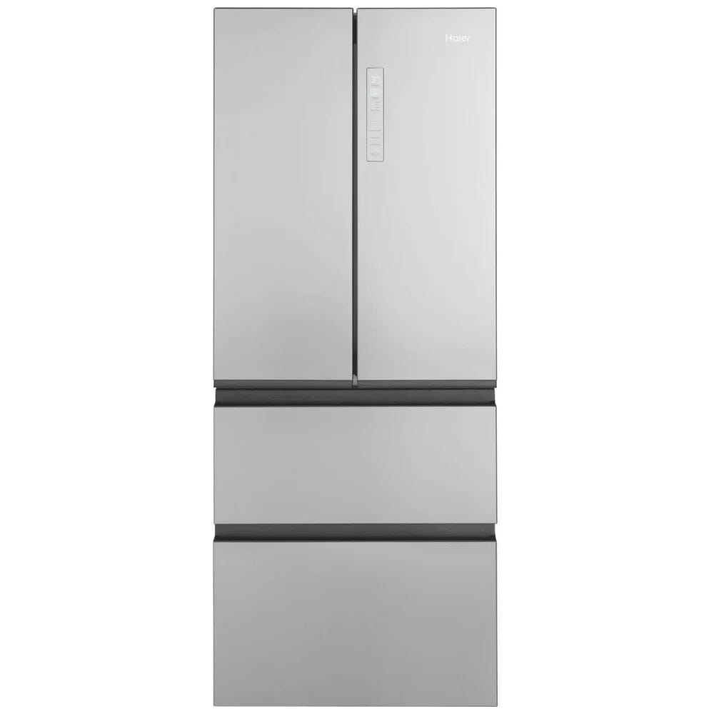 Haier (QJS15HYRFS) French Door Refrigerator, 28 inch Width, Counter Depth, 14.51 cu. ft. Capacity -- Stainless Steel