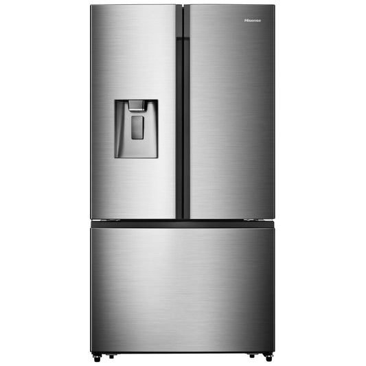 Hisense RF208N6ASE French Door Refrigerator, 36 inch Width, ENERGY STAR Certified, Counter Depth, 21.1 cu. ft. Capacity, Stainless Steel color