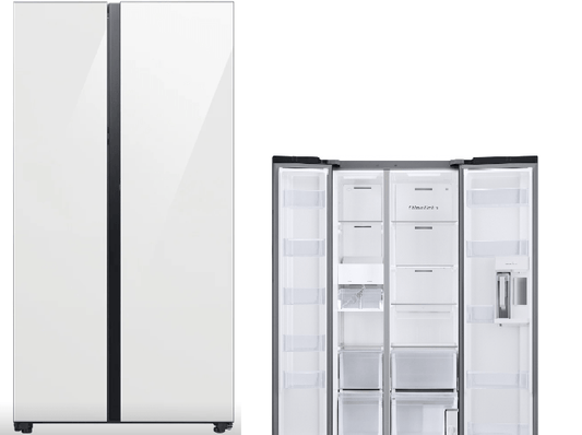 Samsung RS23CB760012AA Samsung Bespoke RS23CB760012AA Side by Side Refrigerator, 36" Width, ENERGY STAR Certified, Counter Depth, 22.6 cu. ft