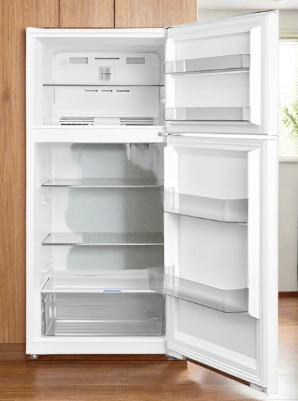 Midea 28 in. 14.2 cu.ft. White Top Mount Refrigerator (MRT14B3AWW)