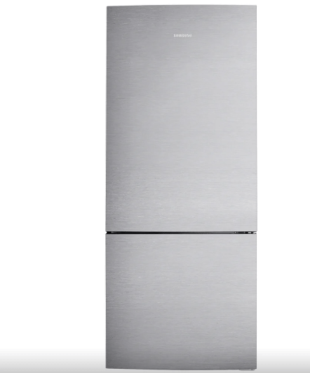 Samsung RL1505SBASR - RL1505SBASR/AA Bottom Freezer Refrigerator, 28 inch Width, ENERGY STAR Certified, Counter Depth, 15.0 cu. ft. Capacity, Stainless Steel colour Counter Depth, Digital Inverter Compressor, All-Around Cooling