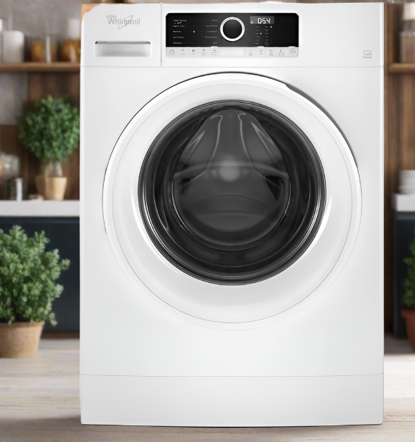 Whirlpool® 1.9 Cu. Ft. White Front Load Compact Washer Model #: WFW3090JW-C