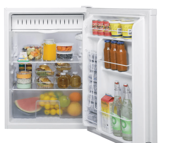 GE GCE06GGHWW Compact Refrigerator, 24" Width, ENERGY STAR Certified, White colour