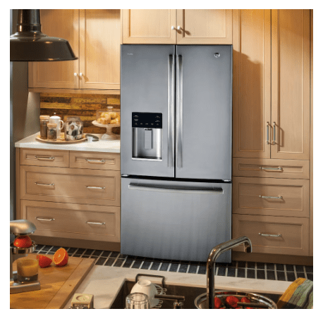 GE Profile PFE24HYRKFS French Door Refrigerator, 33" Width, ENERGY STAR Certified, 24.8 cu. ft. Capacity, Stainless Steel colour APF technology, Frost Guard