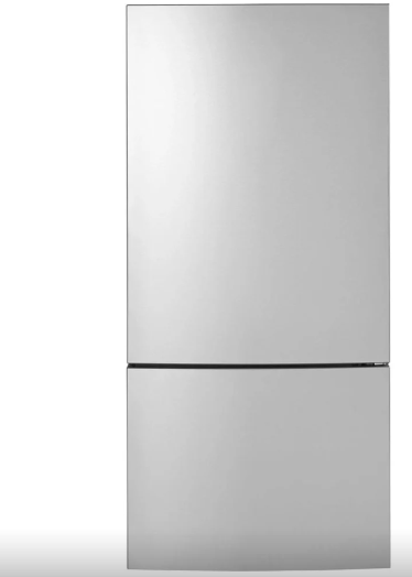 GE GBE17HYRFS Bottom Mount Refrigerator, 31" Width, ENERGY STAR Certified, Counter Depth, 17.7 cu. ft. Capacity, Stainless Steel colour