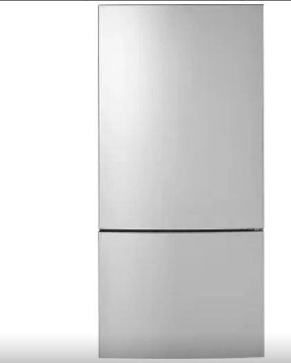 GE GBE17HYRFS Bottom Mount Refrigerator, 31" Width, ENERGY STAR Certified, Counter Depth, 17.7 cu. ft. Capacity, Stainless Steel colour