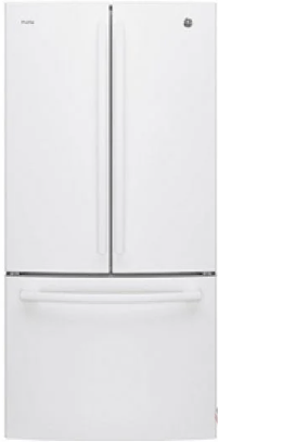 GE Profile PNE25NGLKWW/ PNE25N9GLTKWW French Door Refrigerator, 33" Width, ENERGY STAR Certified, 24.8 cu. ft. Capacity, White colour
