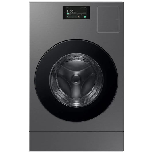 Samsung BESPOKE 6.1 Cu.Ft Ventless Heat Pump Washer/Dryer Combo in Dark Steel (WD53DBA900HZA1)