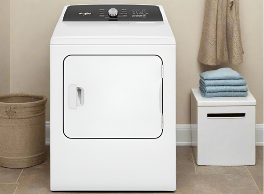 Whirlpool Electric Dryer (YWED5050LW) 9 inch Width, 7.0 cu. ft