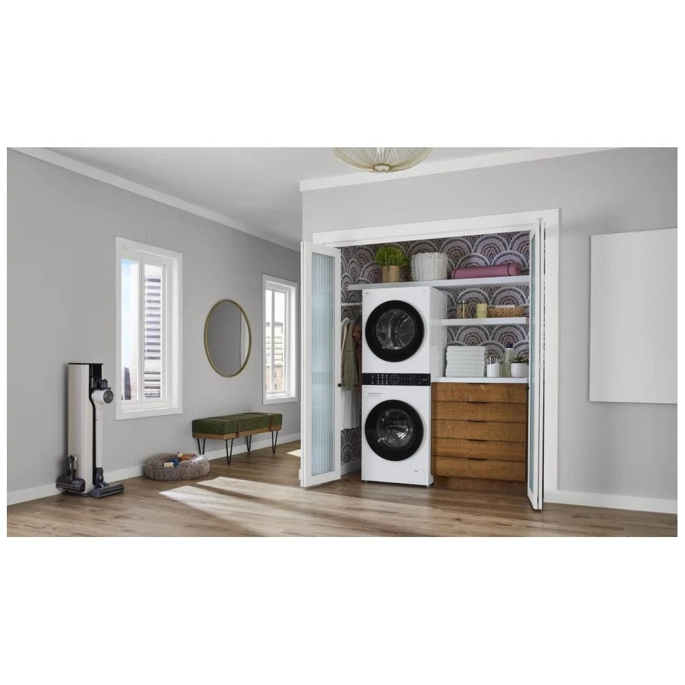 WashTower™ with Heat Pump Dryer, 3.1 cu.ft. Washer, 4.2 cu.ft. Dryer (WKHC152HWA)