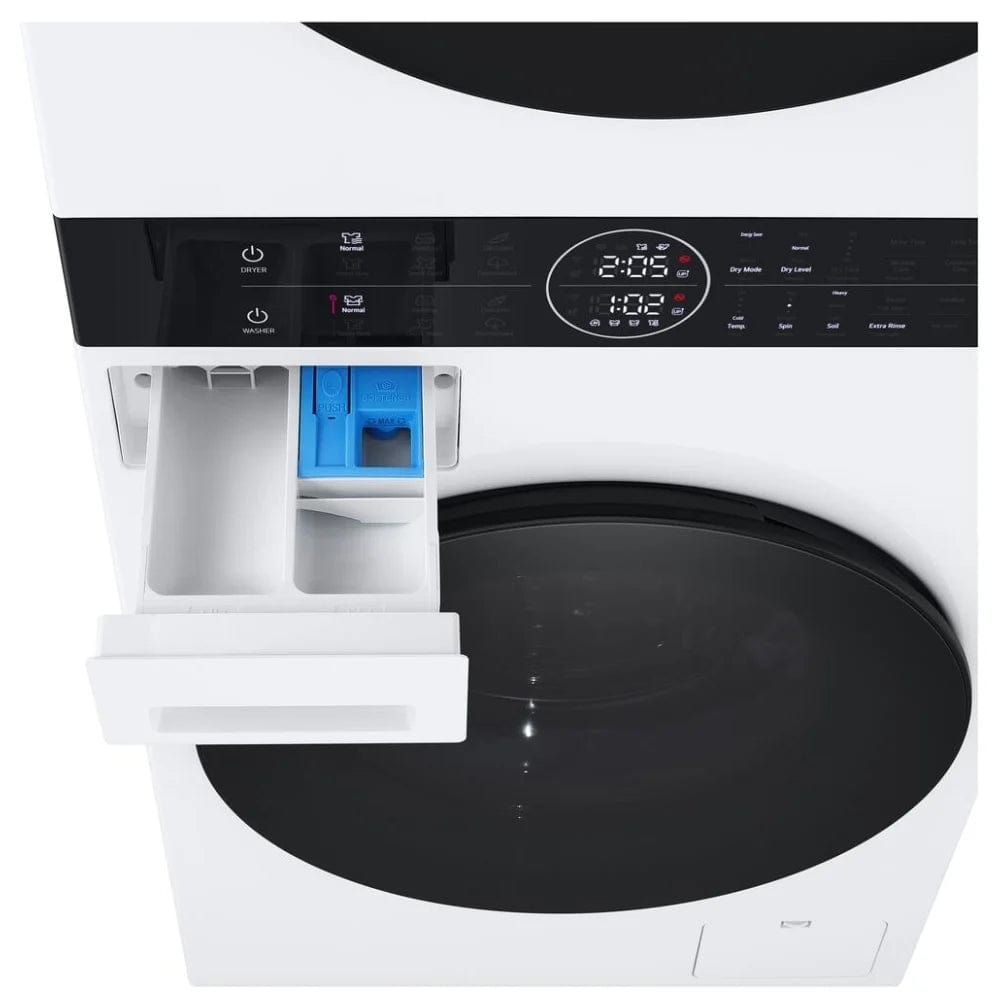 WashTower™ with Heat Pump Dryer, 3.1 cu.ft. Washer, 4.2 cu.ft. Dryer (WKHC152HWA)