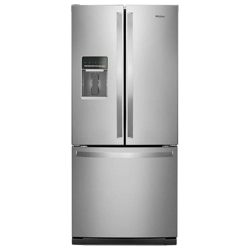 Whirlpool WRF560SEHZ French Door Refrigerator, 30 inch Width, 19.7 cu. ft. Capacity, Stainless Steel color