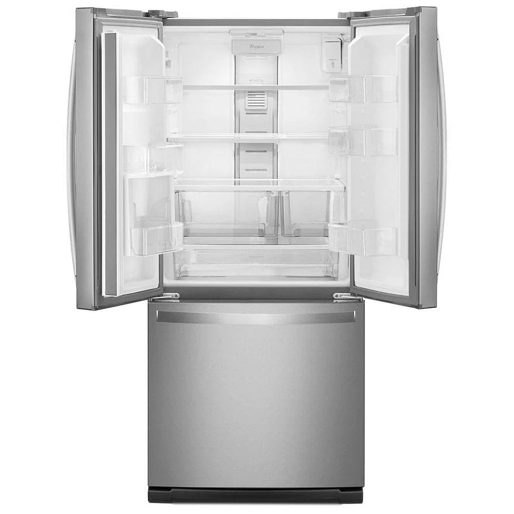 Whirlpool WRF560SEHZ French Door Refrigerator, 30 inch Width, 19.7 cu. ft. Capacity, Stainless Steel color