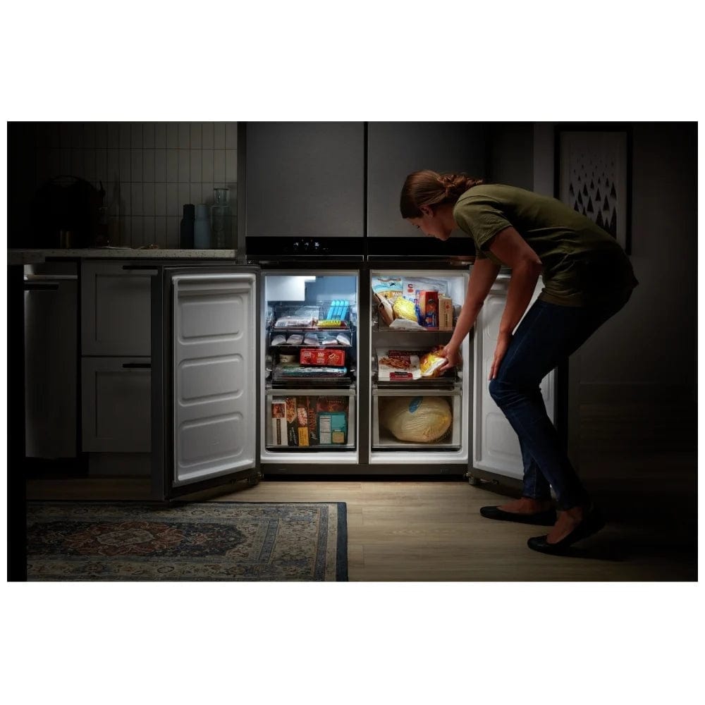 Whirlpool WRQA59CNKZ French Door Refrigerator, 36 inch Width, ENERGY STAR Certified, Counter Depth, 19.4 cu. ft. Capacity, Metallic Steel colour