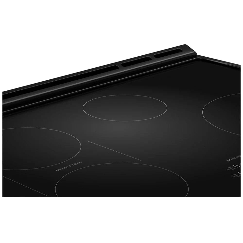 Whirlpool WSIS5030RZ Induction Range, 6.4 cu. ft. Capacity, 30 inch Exterior Width, True Convection, 4 Burners, Storage Drawer, Air Fry, Self Clean, 3,700 Watts Highest Burner Element, Stainless Steel colour Category: Induction Ranges