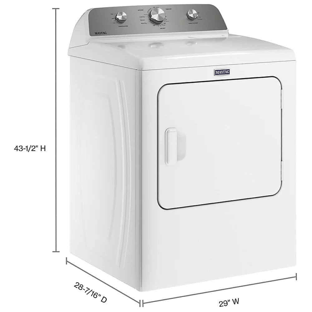 Maytag Front Load Electric Wrinkle Prevent Dryer - 7.0 cu. Ft -White (YMED4500MW)