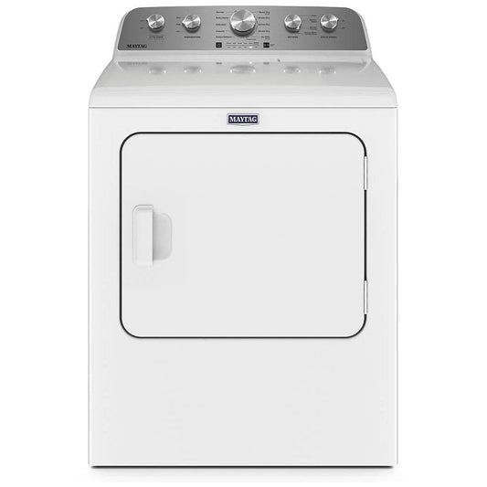 Maytag (YMED5430MW) Electric Dryer, 7 cu. ft. Capacity, Steam Clean, 4 Temperature Settings, White