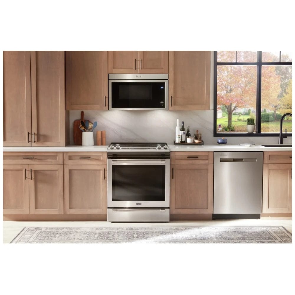 Maytag Over the Range Microwave (YMMMF6030PZ), 1.1 cu. ft. Capacity, 300 CFM, 950W Watts, 30 inch Exterior Width, Stainless Steel