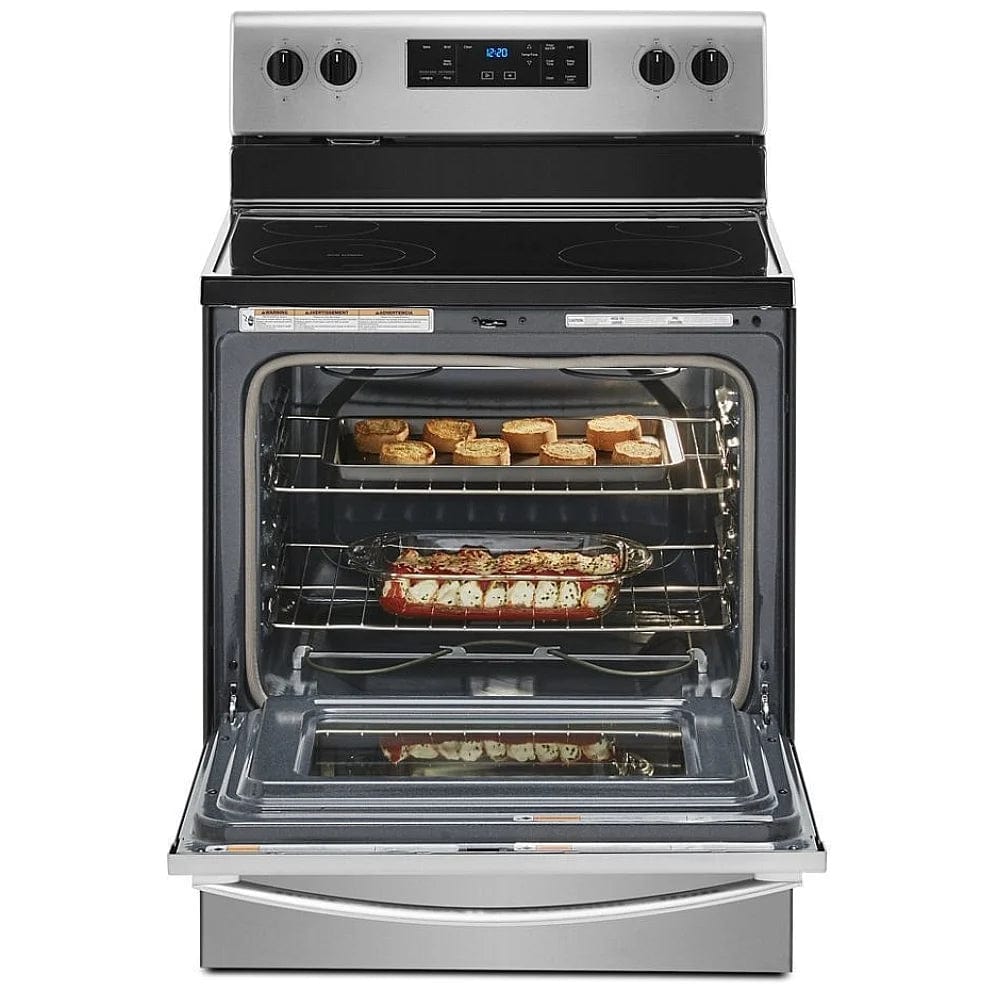 5.3 cu. ft. Whirlpool® Electric Range with Frozen Bake™ technology (YWFE515S0JS)