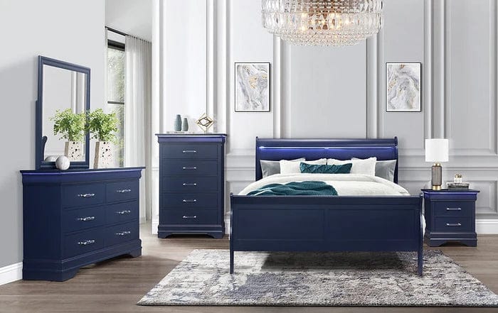 Hazel ‘Charlie Blue’ Bedroom Set