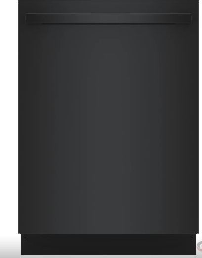 Bosch 100 Series SHX5AEM6N Dishwasher, 24" Exterior Width, 46 dB Decibel Level, Fully Integrated, Stainless Steel (Interior), 5 Wash Cycles, 15 Capacity (Place Settings), 3 Loading Racks, Wifi Enabled, Black colour PrecisionWash
