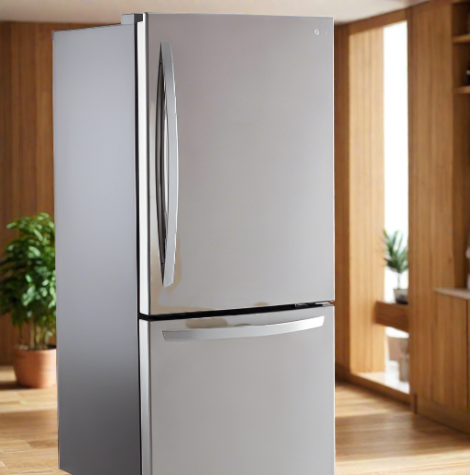 LG LRDNS2200S Bottom Mount Refrigerator, 30" Width, ENERGY STAR Certified, 22 cu.ft cu. ft., Stainless Steel colour with reversible door, Door Cooling+