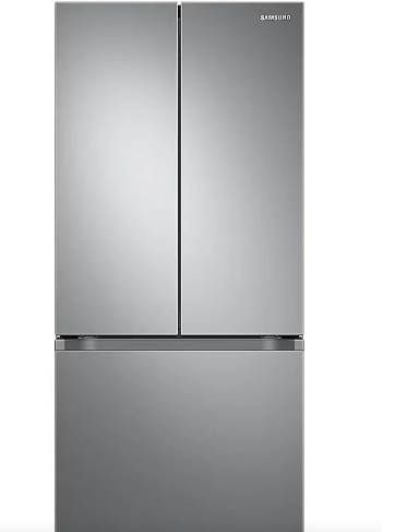 Samsung 22 cu.ft. 30" French Door Refrigerator with modern design RF22A4111SR/AA – Stainless Steel