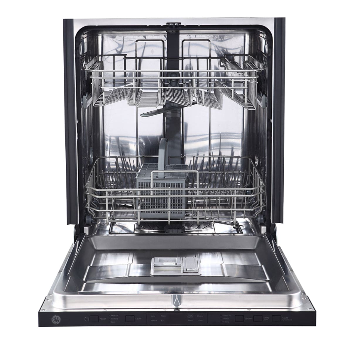 GE 24" Built-In Top Control Dishwasher with Stainless Steel Tall Tub Panel Ready - GBT412SIMII