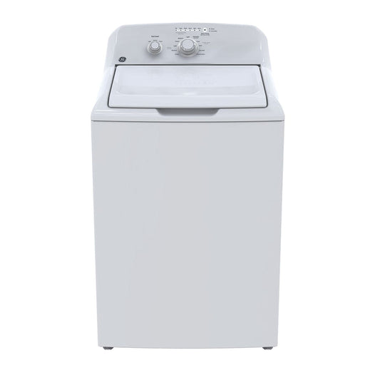 GE 27 Inch 4.4 cu. ft. Top Load Washer High Efficiency in White Model # GTW302BMPWW