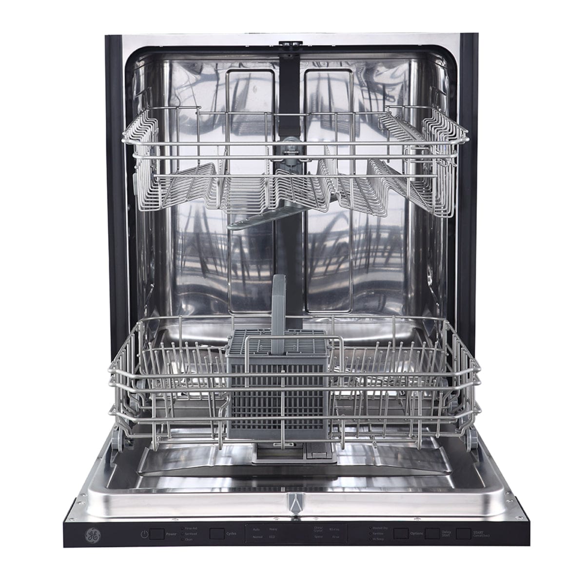 GE 24" Built-In Top Control Dishwasher with Stainless Steel Tall Tub Panel Ready - GBT412SIMII