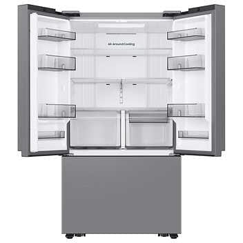 Samsung 36 in. 31.5 cu. ft. Stainless Steel 3 Door French Door Refrigerator with Dual Auto Ice Maker RF32CG5N10SRAA