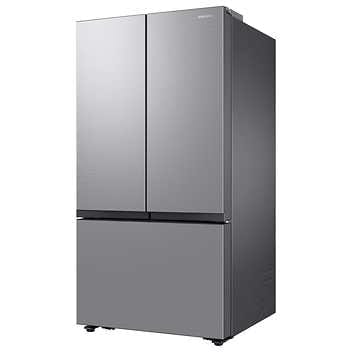 Samsung 36 in. 31.5 cu. ft. Stainless Steel 3 Door French Door Refrigerator with Dual Auto Ice Maker RF32CG5N10SRAA