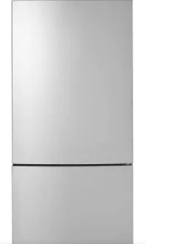 GE GBE17HYRFS Bottom Mount Refrigerator, 31" Width, ENERGY STAR Certified, Counter Depth, 17.7 cu. ft. Capacity, Stainless Steel colour
