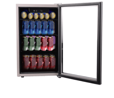 Frigidaire 88 Can or 25 Wine Cooler Beverage Center Refrigerator, EFMIS9000 Bar Fridge