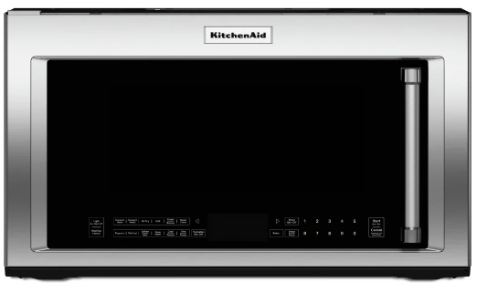 KitchenAid YKMHC319LPS Over the Range Microwave, 1.90 cu. ft. Capacity, 400 CFM, 1000W Watts, Convection, Halogen, 30" Exterior Width, Stainless Steel colour Air Fry