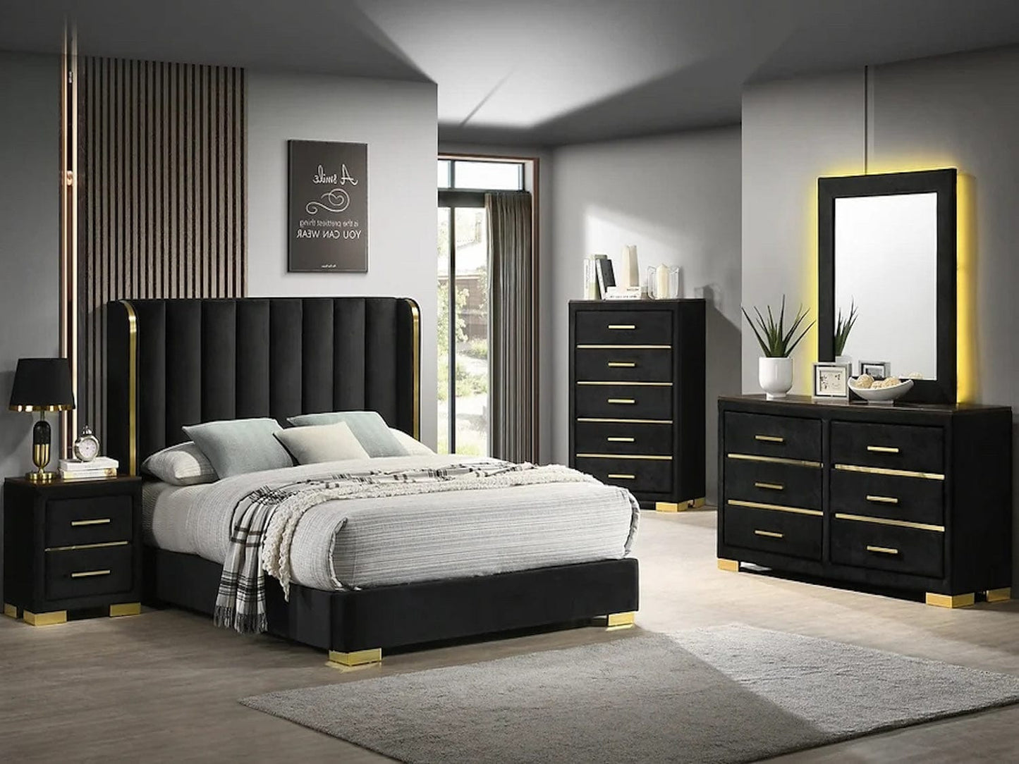 Madison/100 Bedroom Set