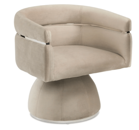 OBI CHAIR GY-LC-8376 CREAM COLOR FABRIC