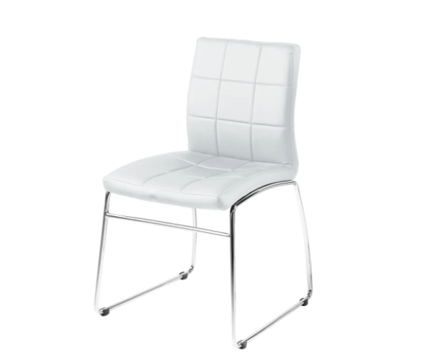 VICKY Chair GY054  PU Black N White