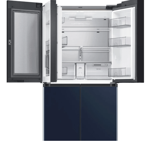 Samsung Bespoke RF29A9675AP - RF29A9675AP/AC French Door Refrigerator, 36" Width, ENERGY STAR Certified, 29 cu. ft. Capacity, Panel Ready Triple Cooling System, Metal Cooling Interior, Beverage Showcase Door, Dual Flex Zone, Dual Ice Maker in Freezer