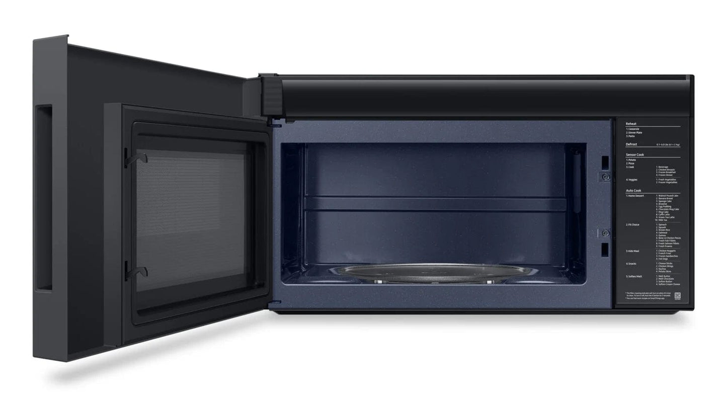 Samsung 2.1 Cu. Ft. Over-the-Range Microwave with 400 CFM and Glass Touch Control (ME21DG6500MTAC)