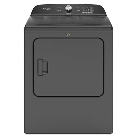 Whirlpool 7.0 cu.ft. Vented Top Load Electric Dryer in Volcano Black - YWED6150PB