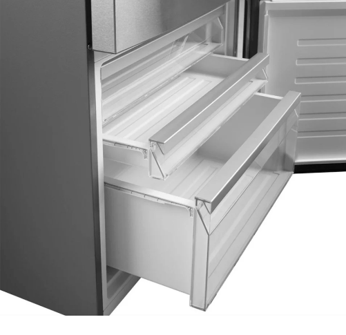 GE GBE17HYRFS Bottom Mount Refrigerator, 31" Width, ENERGY STAR Certified, Counter Depth, 17.7 cu. ft. Capacity, Stainless Steel colour