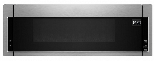Whirlpool YWML55011HS Over the Range Microwave, 1.1 cu. ft. Capacity, 400 CFM, 900W Watts, Halogen, 30" Exterior Width, Stainless Steel colour