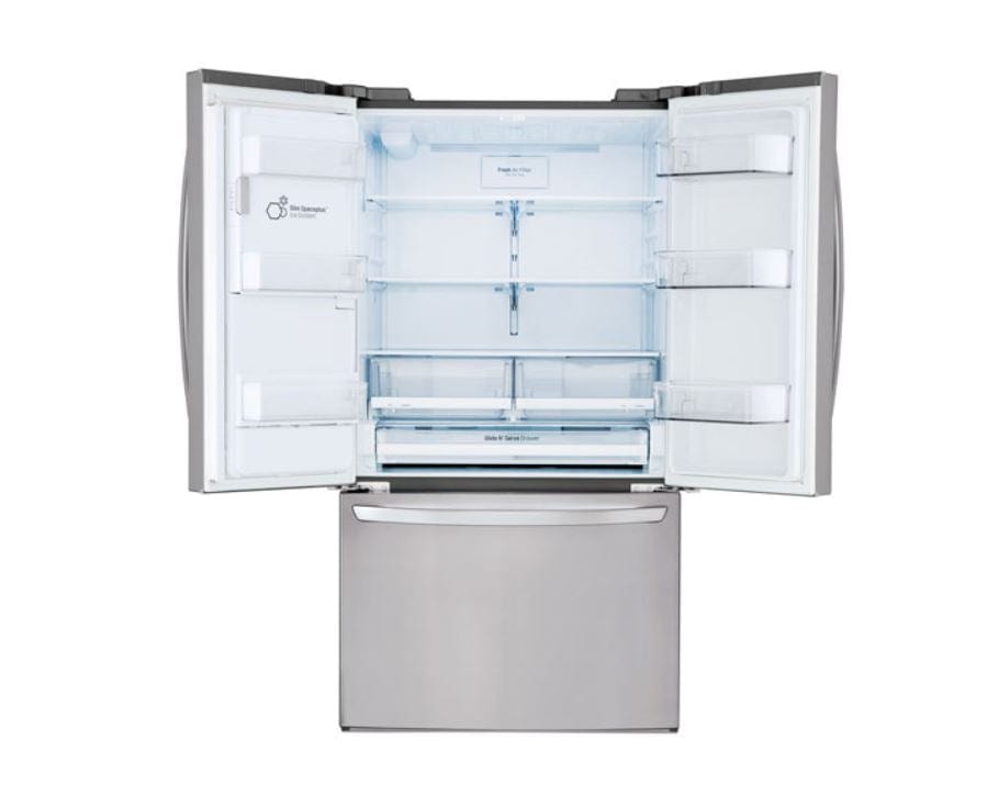 LG 36'' Smudge Resistant Refrigerator with ThinQ® Technology and Dual Ice Makers LFXS26973S