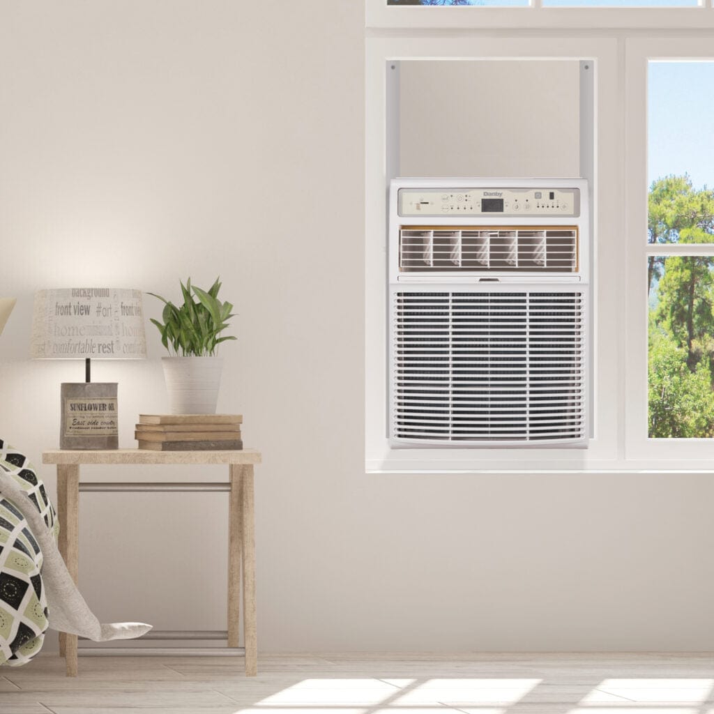 DANBY 8000 BTU VERTICAL WINDOW AC WHITE DVAC080B1WDB Open Box