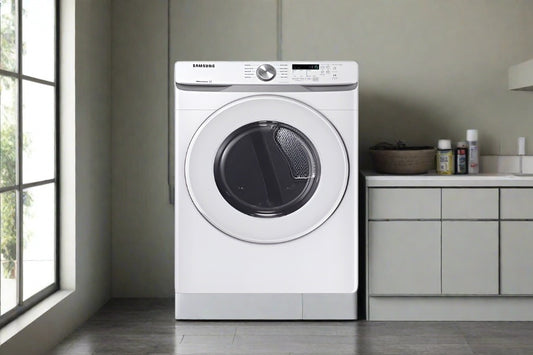 Samsung 7.5 Cu. Ft. Electric Dryer - White (DVE45T6005W/AC)