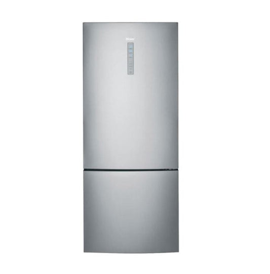 Haier HRB15N3BGS Bottom Freezer Refrigerator, 28 inch Width, ENERGY STAR Certified, Counter Depth, 15.0 cu. ft. Capacity, Stainless Steel colour