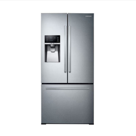 Samsung 33" 25.5 Cu. Ft. French Door Refrigerator w/ Water & Ice Dispenser - Stainless Steel Fridge RF26J7510SR/AA